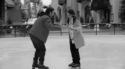 Lacey and Tyler ice skating